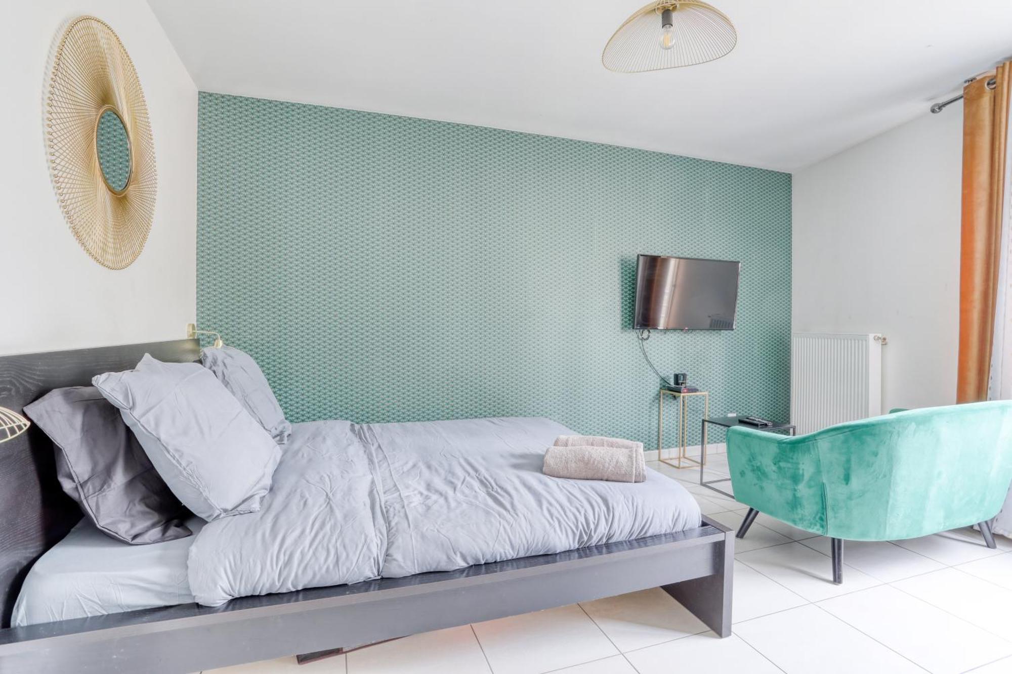 Le Modern Chic - 2 Pers -Disneyland/Val D'Europe A 10 Min مونتِفرا المظهر الخارجي الصورة